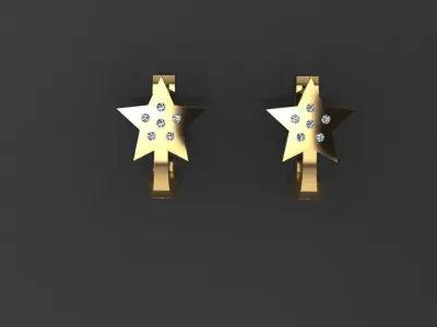 Earrings - Children 3D print model