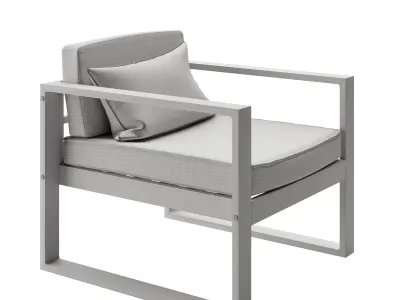 BlackBrass Chair by Pikartlights Free 3D model