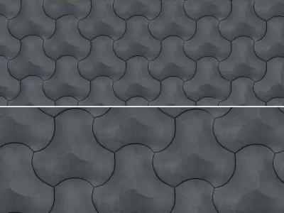 Parametric Wall Panel 3d model Low-poly 3D model 2