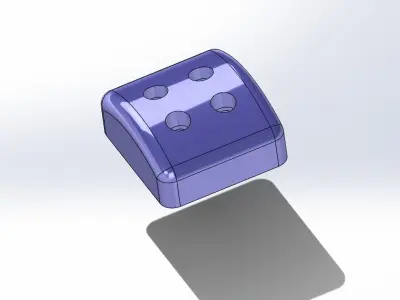 Train generator D19E Low-poly 3D model