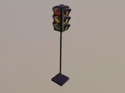 Traffic Light 3D model