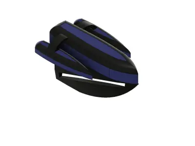 Trimaran Yacht 3D print model