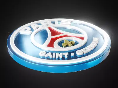 PSG logo - Cinematic  - 3D print 3D model