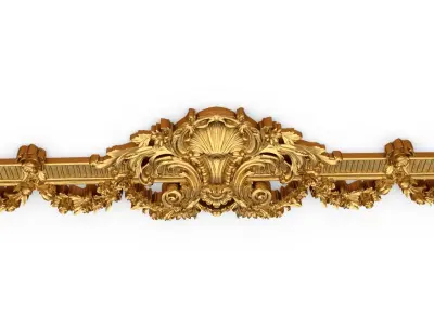 Classic decor ornament 310 3D model