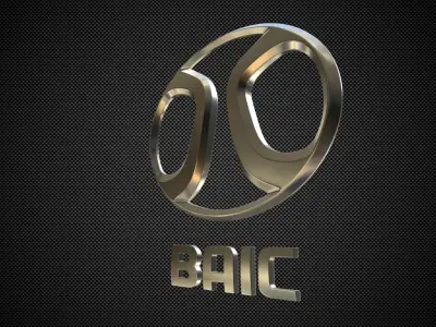 baic logo 3D model