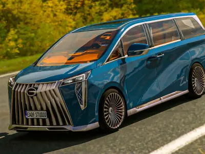 2024 GAC Trumpchi M8  3D model