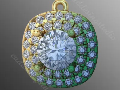 Pendant bi32 3D print model