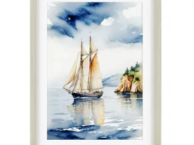 Art494 Low-poly 3D model