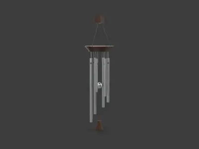  Wind Chimes 3D model