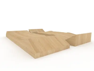 KALY Style MountainBoard mold- Ready to be milled 3D model