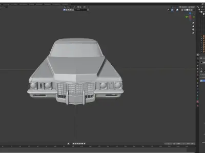 Cadillac coupe devile not fully finished thats why the low price 3D model
