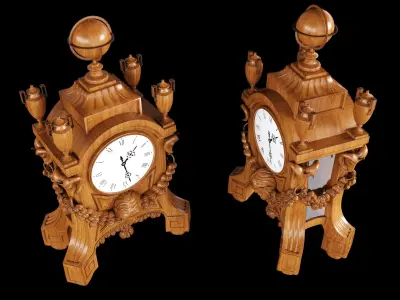 Old Clock  3D model