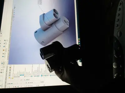 TESLA COMBO II ADAPTER 3D print model