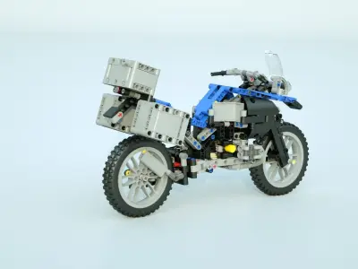 LEGO motorcycle 3D model