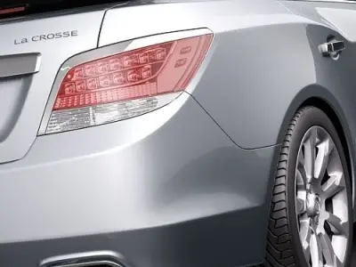 Buick Lacrosse 2010 3D model