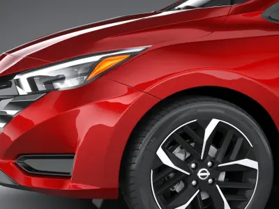 Nissan Versa 2023 3D model