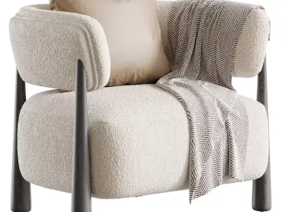 Lauren armchair 3D model