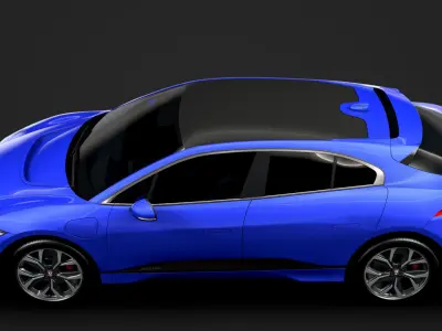 Jaguar I Pace EV400 ADW HSE 2019 3D model