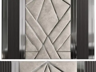 wall panels 032 3D model