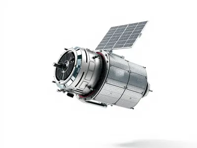 Satellite Model Pack Detailed D Spacecraft Low-poly 3D model