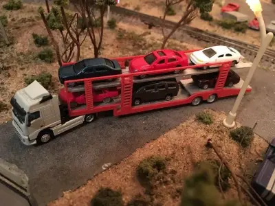 Truck Auto Car Carrier N Scale 3D print model