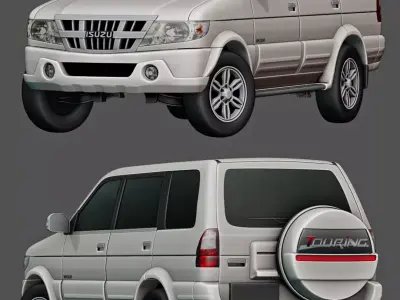 64 Scale Isuzu Panther Crosswind 3D print model