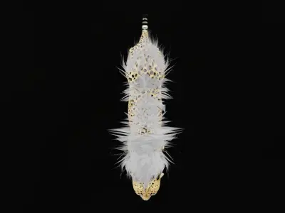 Young Cheetah Animal 3D model