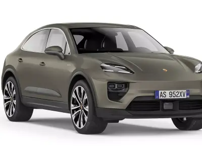 Porsche Macan 2025 3D model