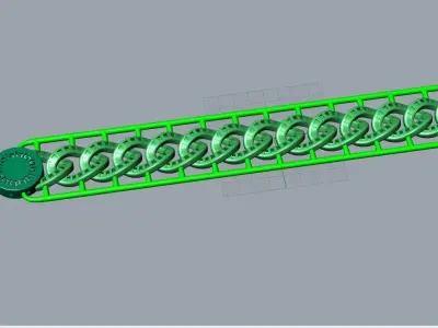 CUBAN LINK CHAIN 3D print model
