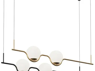 Pendant lamp Faro Barcelona Le Vita 3D model