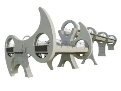 Falkirk Wheel 3D model