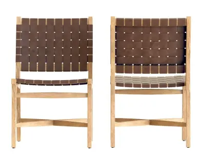 Crate and Barrel -  Taj Dining Chair 3D model
