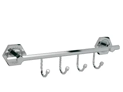 Orchid Spike Hanger Quadripartite 3D model