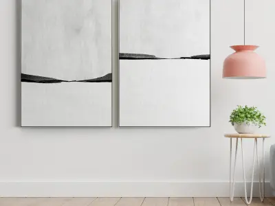 Photo Frame 201 Low-poly 3D model