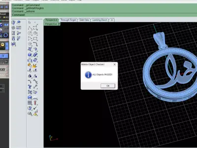 God pendant 3D print model