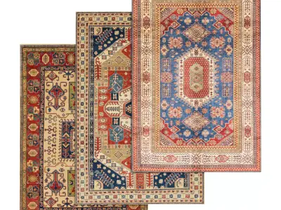 Rug Set 1988 3D model