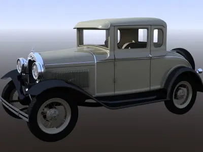 1930s Car 3D model