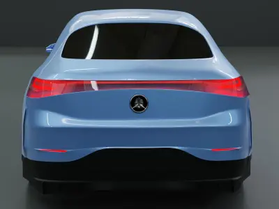 Mercedes Benz EQS  3D model