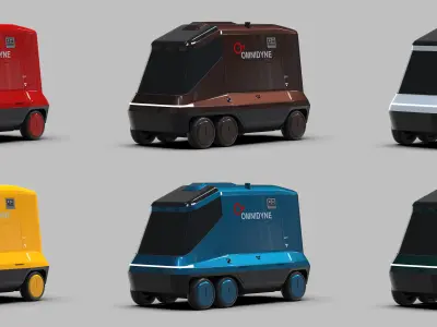 Low Poly SUBD Scifi Civilian Vehicle Low-poly 3D model