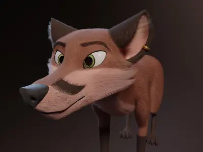 Vidgard Fox 3D model