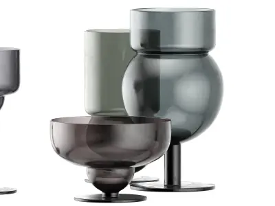 Sferico Glass Collection 3D model