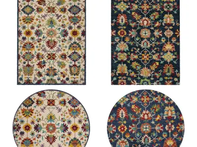Rugs No 234 Low-poly 3D model