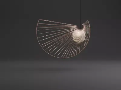 Pearl Pendant Low-poly 3D model