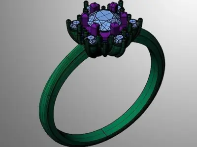 Ring n 10 3D print model