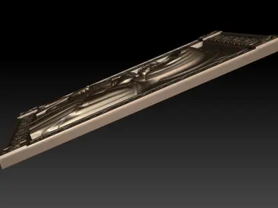 Vladimir Icon of the Mother of God 3D model