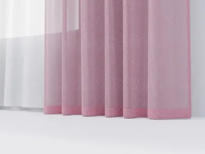 Curtains 05 collection 1 3D model
