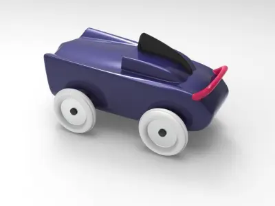 AURA car toy design project model 3D model