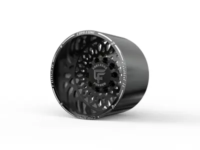 corleone Rear BUFFALINO DF dually wheel 3D print model
