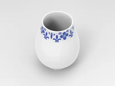 Solu Vase Low-poly 3D model