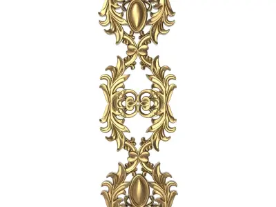  decorative pattern ready for 3D printing 3D model